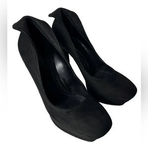 Bottega Veneta Heels Black Suede Pumps Size 36.5, 37 EU / 6.5 US / 7.5 US